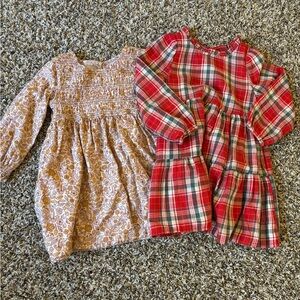Set of TWO Cat & Jack Toddler Dresses in size 3T